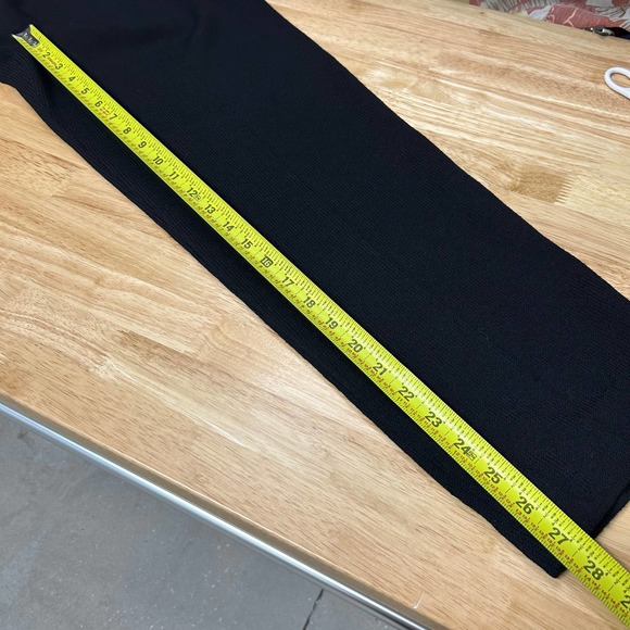 St. John Basics High Rise Elastic Waist Pleated Front Knit Trouser Pant Sz 6 - Picture 6 of 9